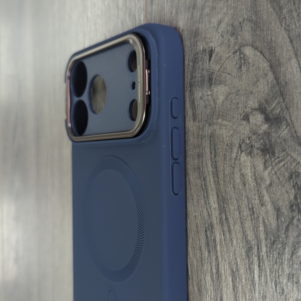 iPhone 17 Pro Max MagSafe Navy Blue Protective Case - Picture 5 of 6